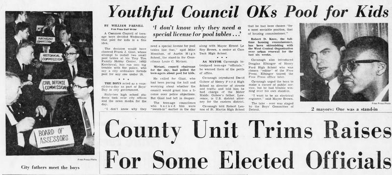 Tiny Tim Hobby Center - 1966 Article On Pool Tables For Kercheval Location (newer photo)